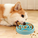 Pet Dog Slow Feeder Bowl